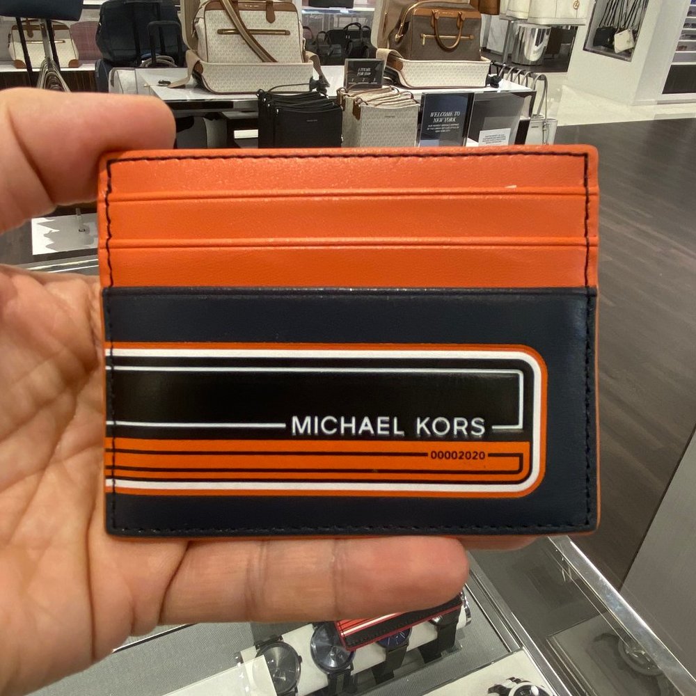 Michael Kors Tall Leather Card Case